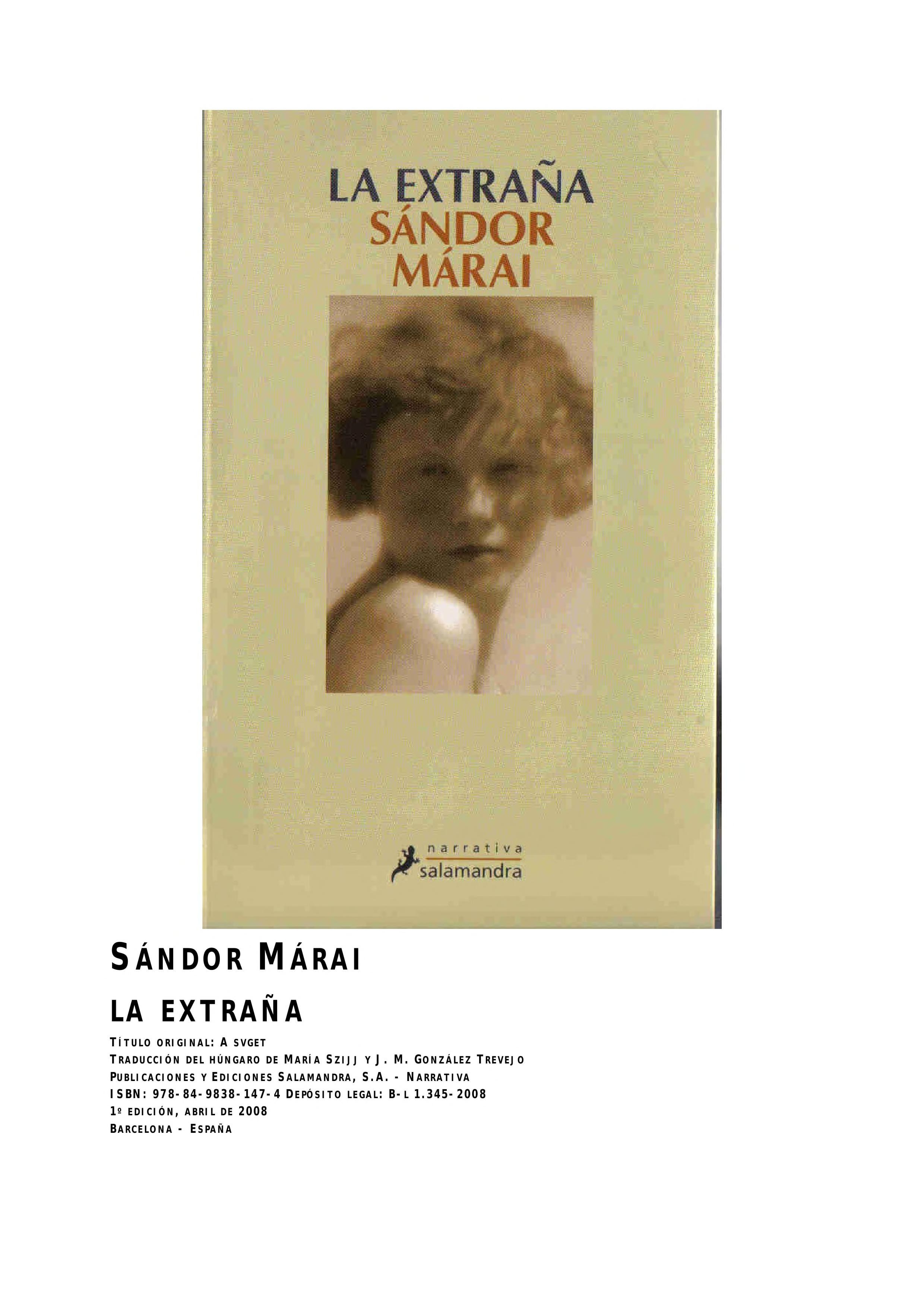 La extraña