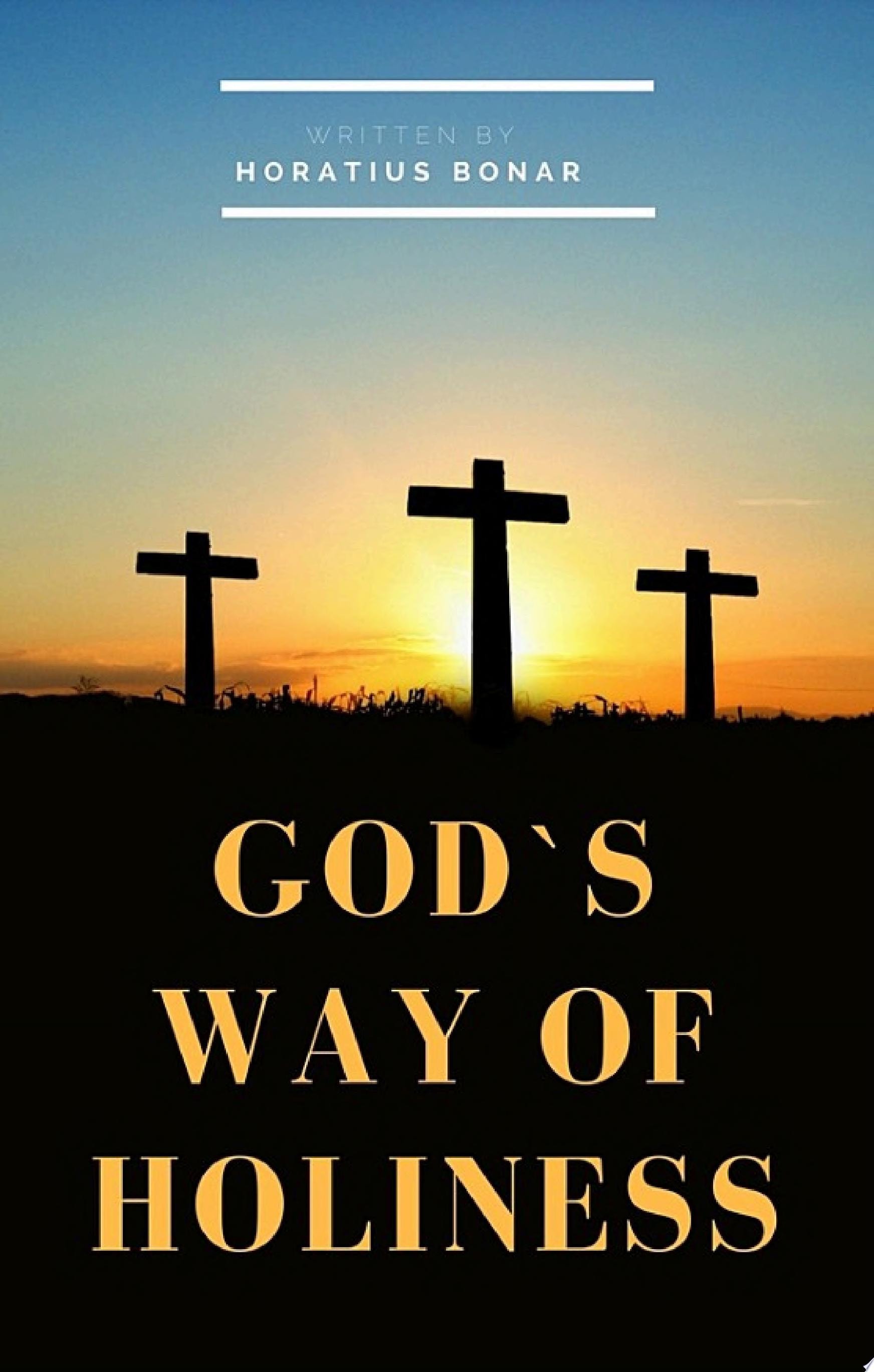 God's Way of Holiness