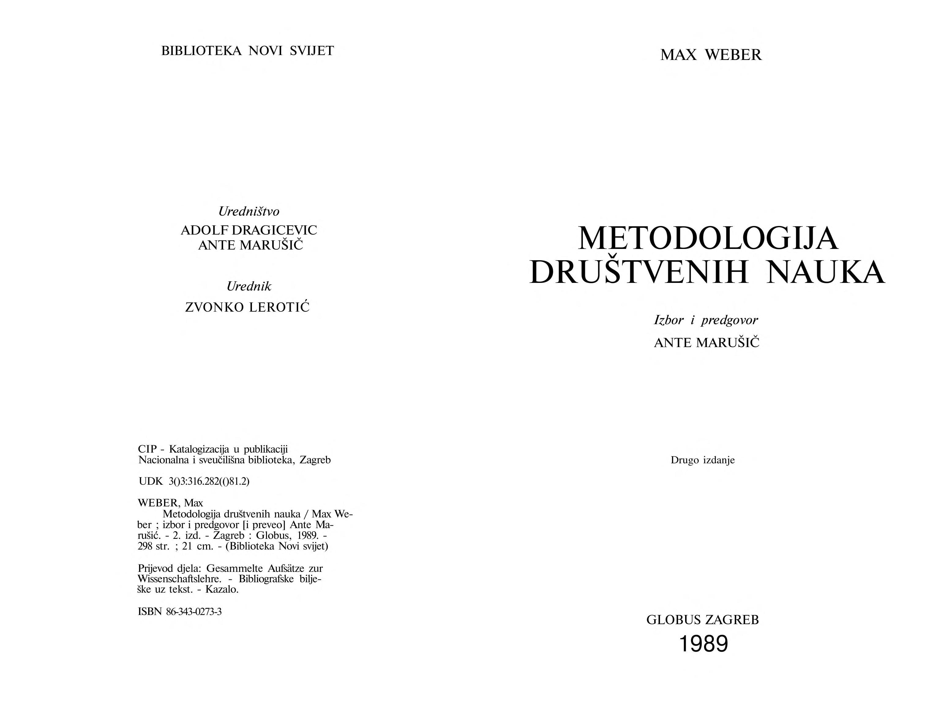 Metodologija društvenih nauka