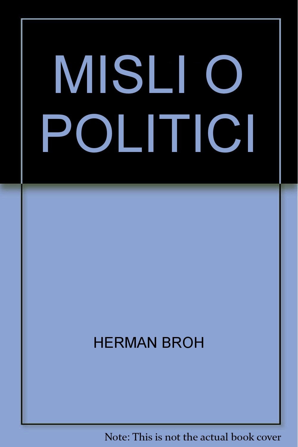 Misli o politici