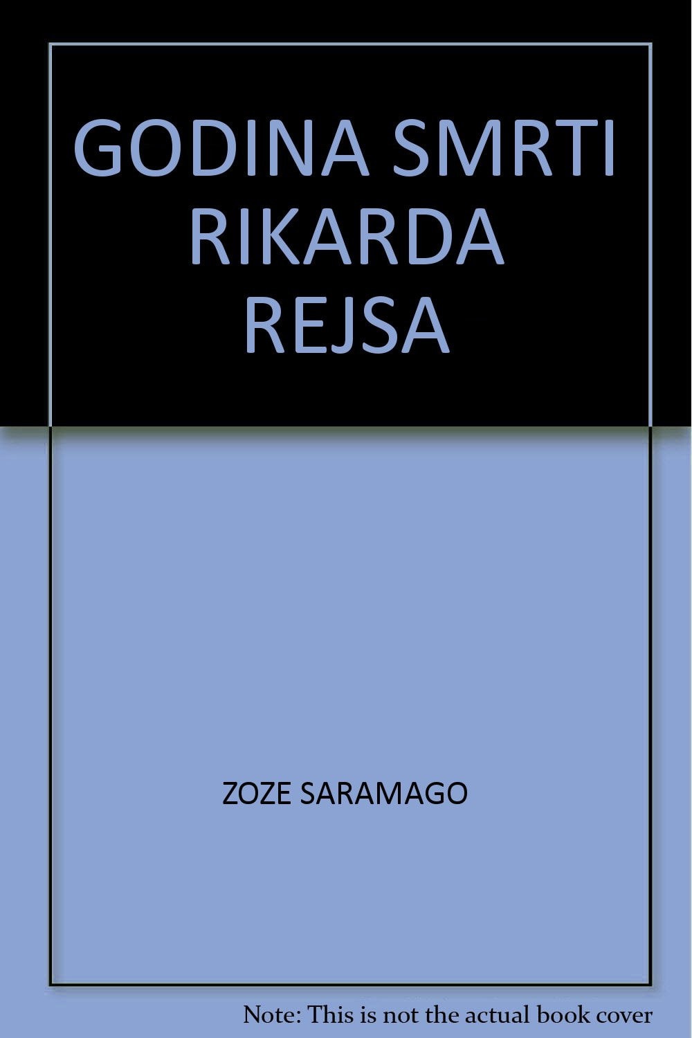 Godina smrti Rikarda Reiša - roman