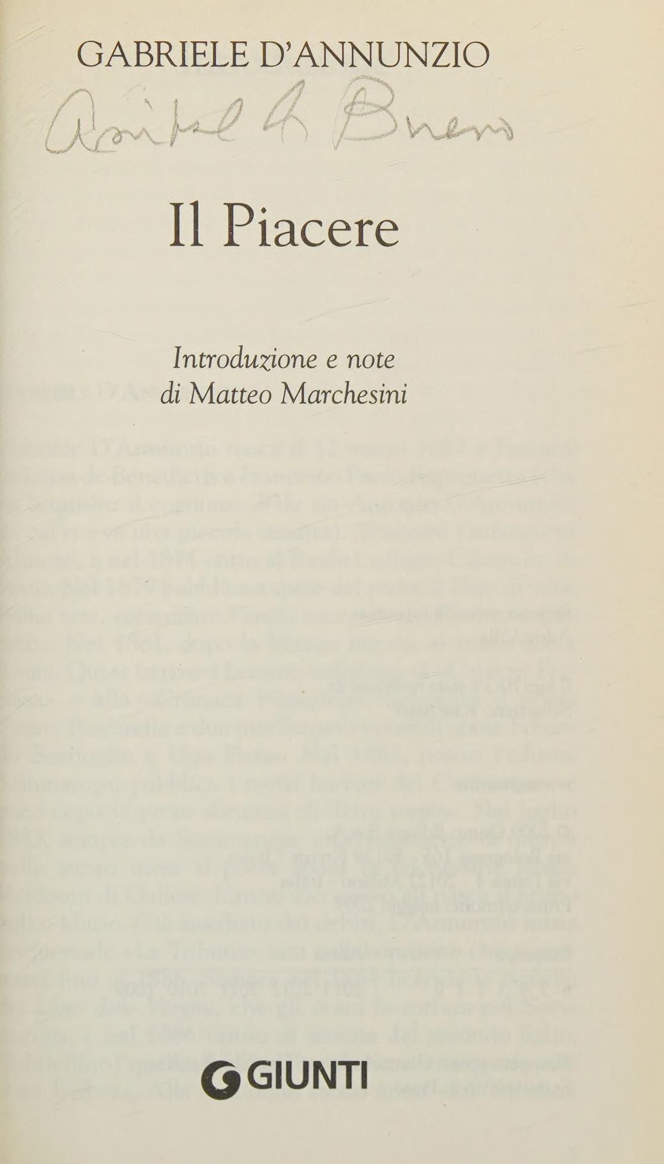 Il piacere