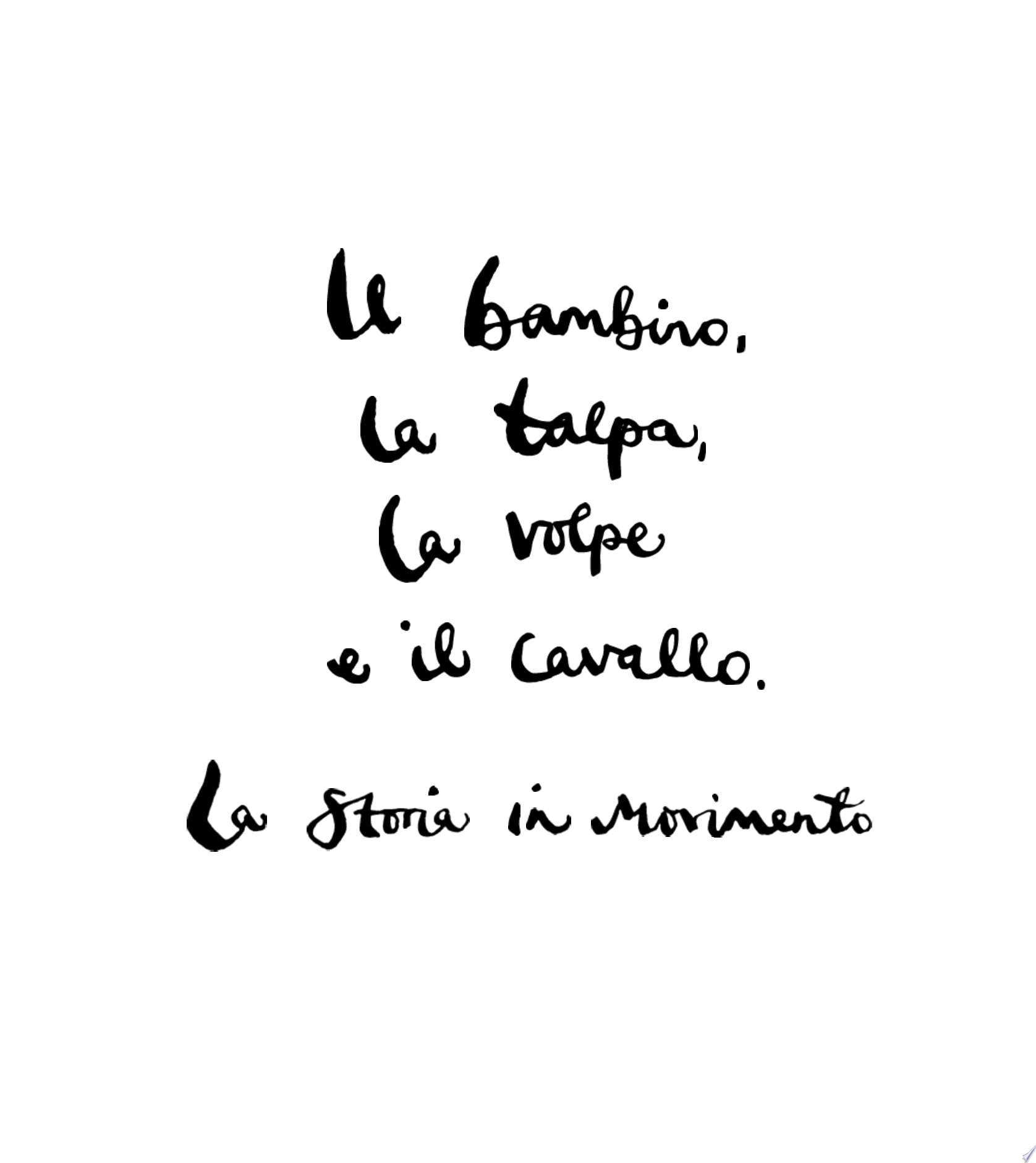 Il bambino, la talpa, la volpe e il cavallo. La storia in movimento