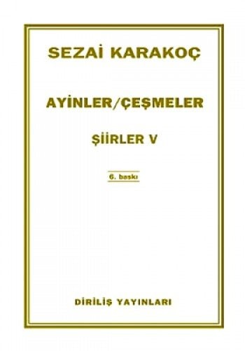 Ayinler Cesmeler - Siirler 6