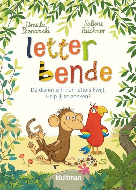 Letterbende de dieren zijn hun letters kwijt. Help jij ze zoeken?