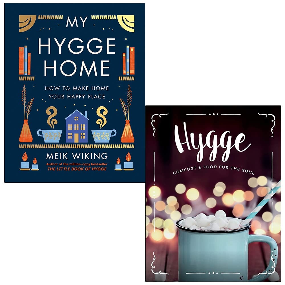 My Hygge Home [Hardcover] By Meik Wiking & Hygge Comfort and Food For The Soul By CookNation 2 Books Collection Set