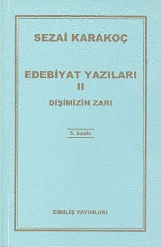 Edebiyat Yazilari 2 Disimizin Zari