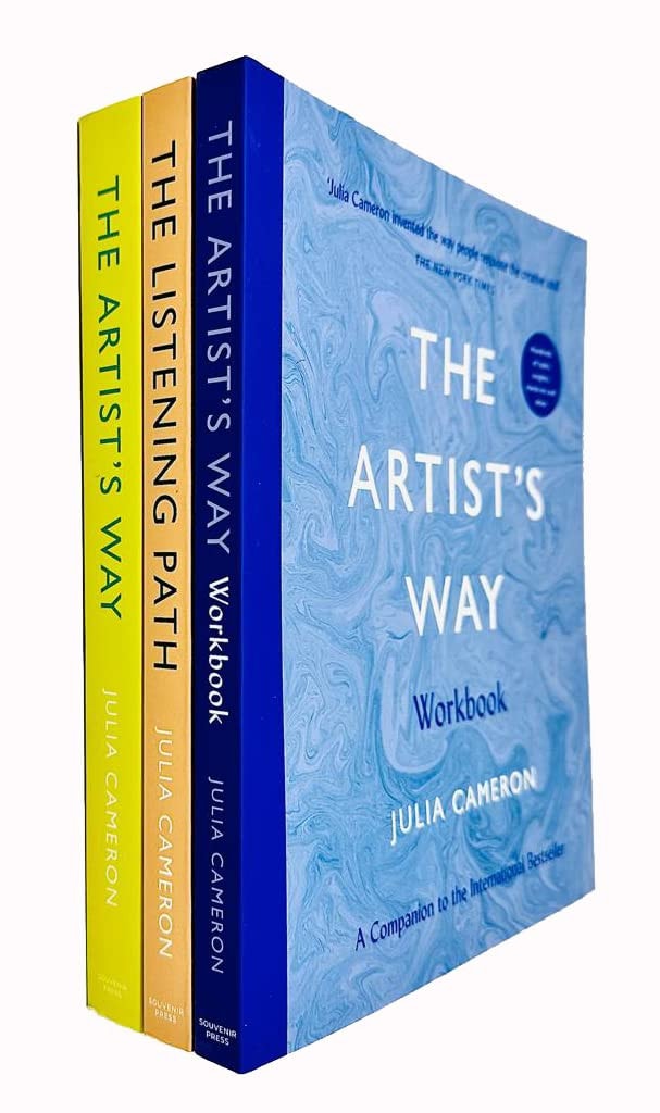 Julia Cameron Collection 3 Books Set (The Artist's Way, The Artist's Way Workbook, The Listening Path)