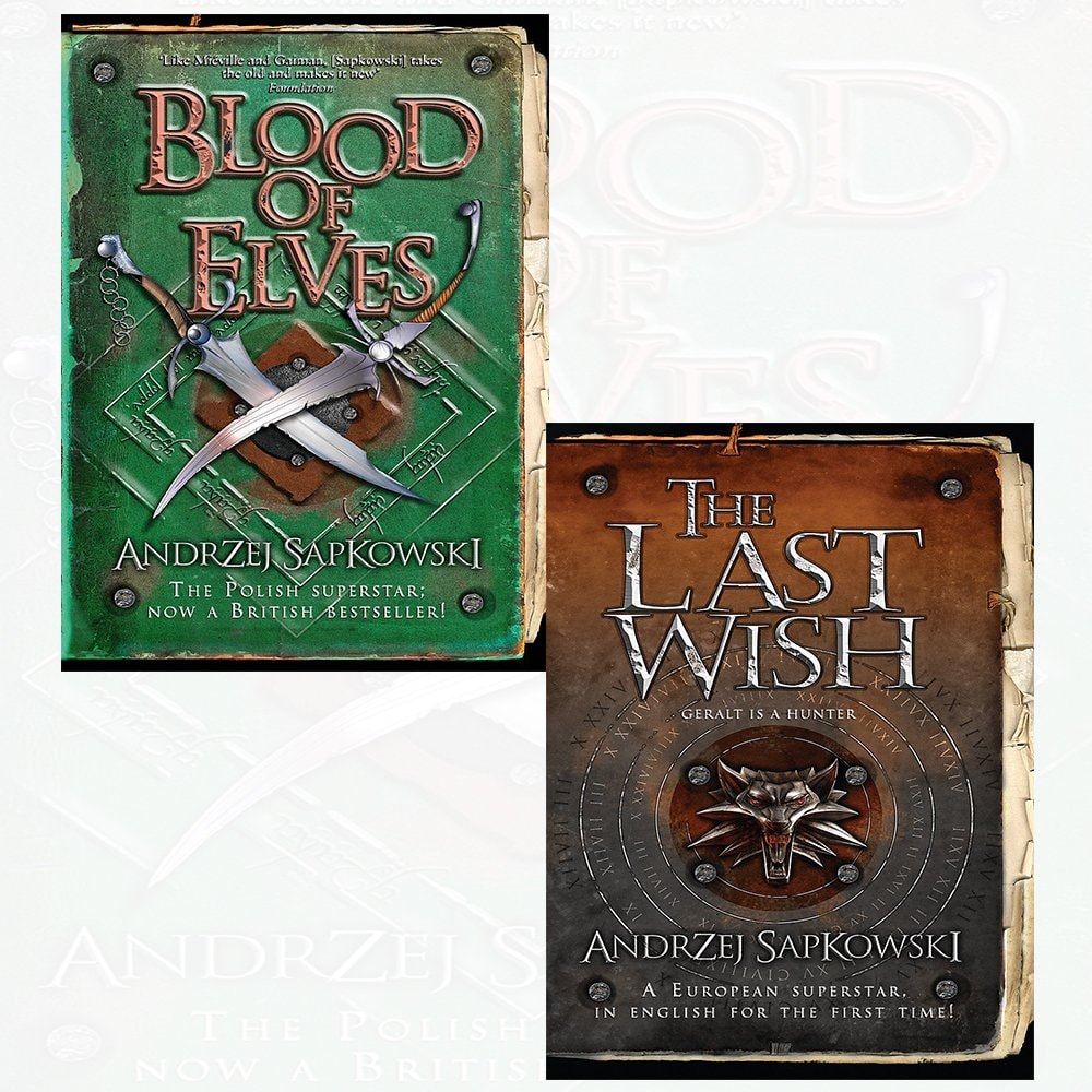 Andrzej Sapkowski Witcher Series Collection 7 Books Gift-Box Set (The Last Wish, Sword of Destiny, Blood of Elves, Time of Contempt, Baptism of Fire)