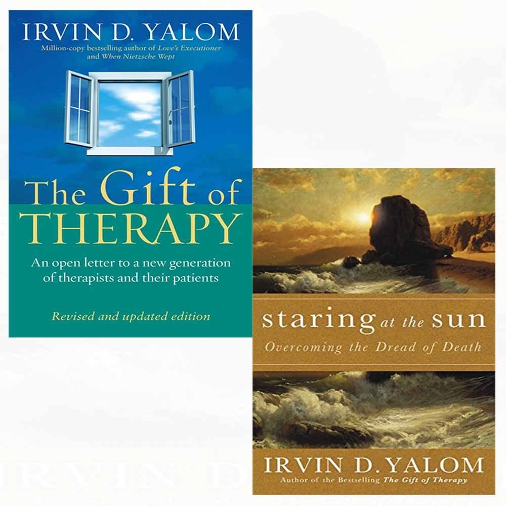 Gift of therapy, staring at the sun 2 books collection set