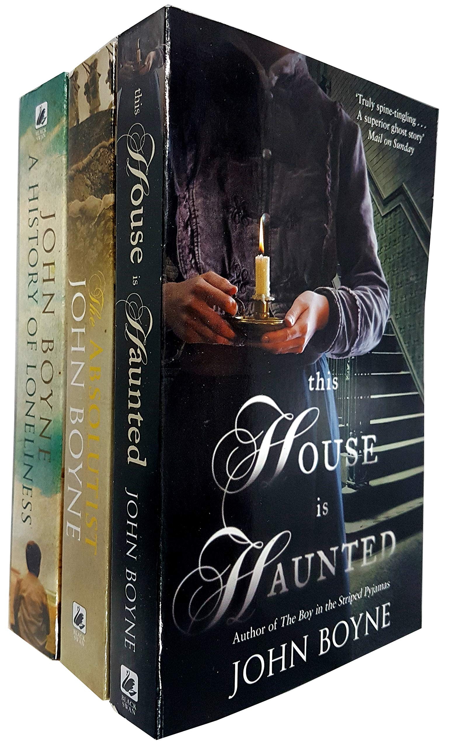 John boyne collection 3 books set (absolutist, a history of loneliness, this house is haunted)