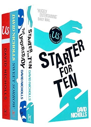 David Nicholls Collection 4 Books Set (One Day, Us, Starter For Ten, The Understudy)