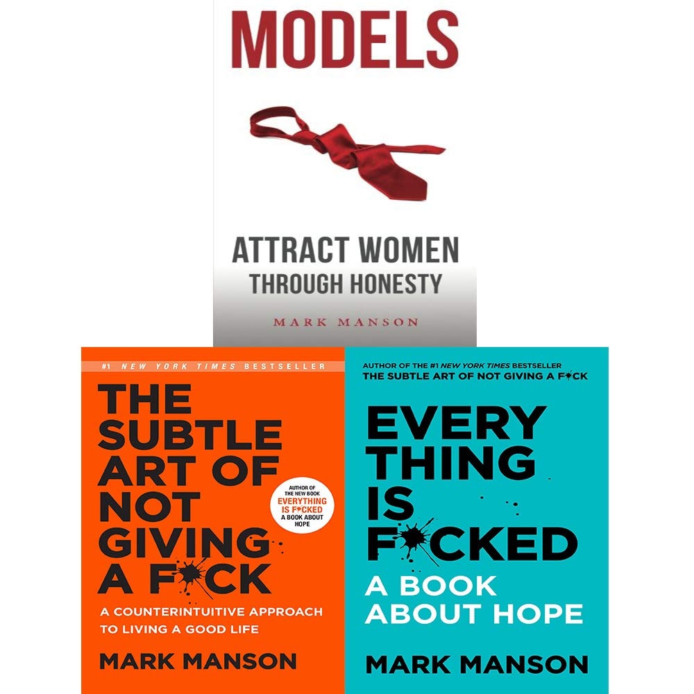 Mark Manson 3 Books Collection