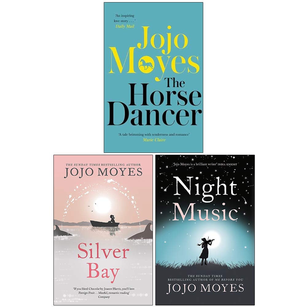 Jojo Moyes Collection 3 Books Set (The Horse Dancer, Silver Bay, Night Music)