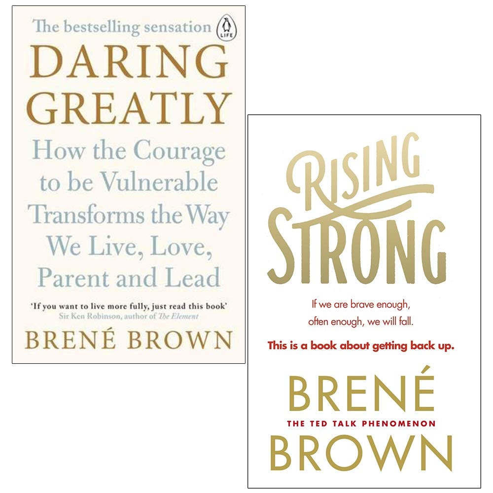 Daring Greatly, Rising Strong By Brené Brown 2 Books Collection Set
