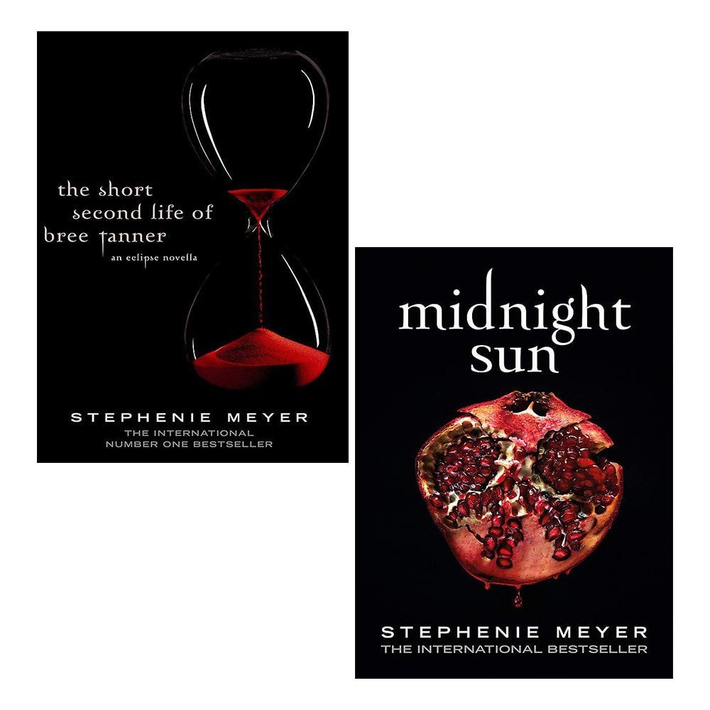 Stephenie Meyer 2 Books Collection Set (Midnight Sun, The Short Second Life of Bree Tanner)