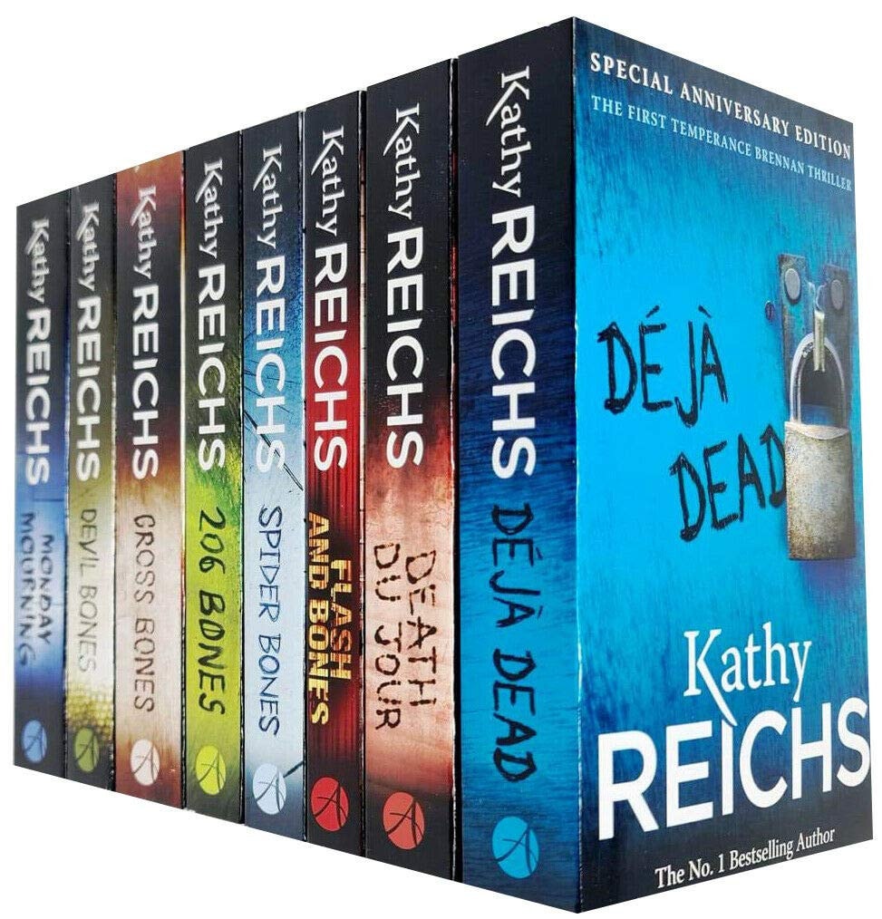 Kathy Reichs Temperance Brennan Series 8 Books Collection Set