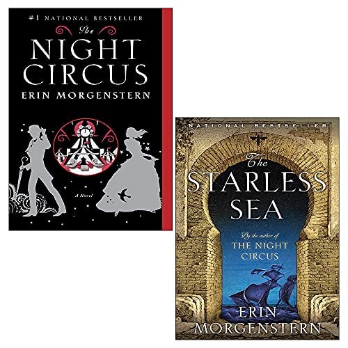 Erin Morgenstern 2 Books Collection Set (The Starless Sea, The Night Circus)