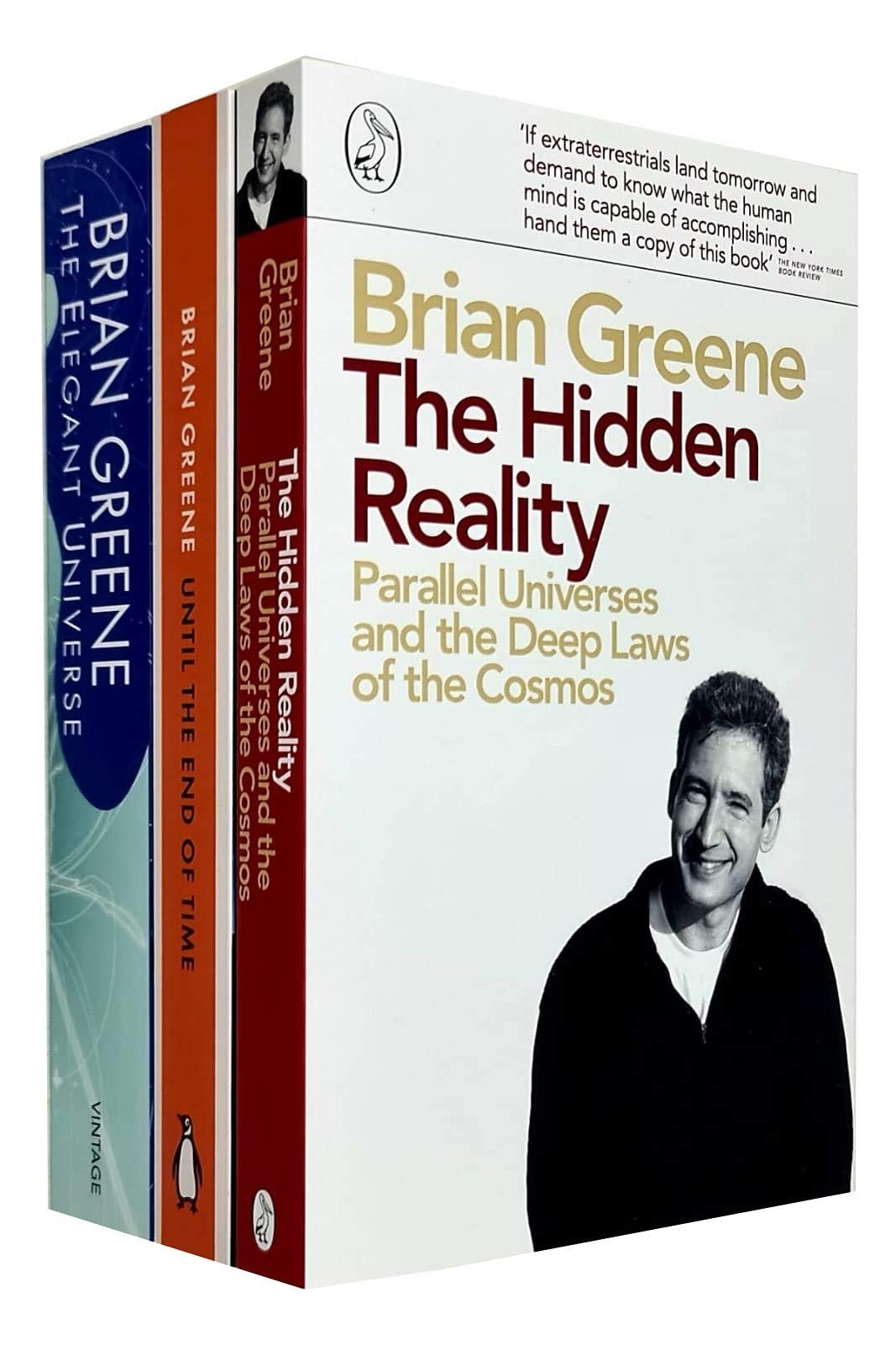 Brian Greene Collection 3 Books Set (The Hidden Reality, Until the End of Time, The Elegant Universe)