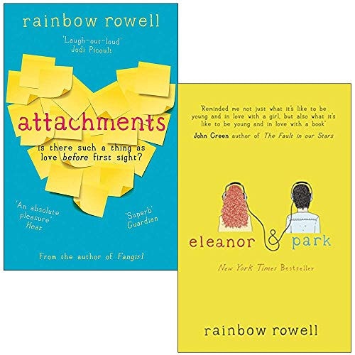 Attachments & Eleanor & Park By Rainbow Rowell 2 Books Collection Set