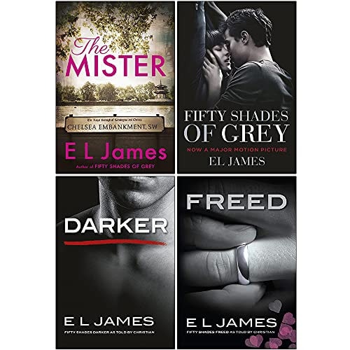 E L James Collection 4 Books Set