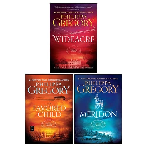 Wildacre Trilogy Collection 3 Books Set By Philippa Gregory(Wideacre, The Favoured Child & Meridon)