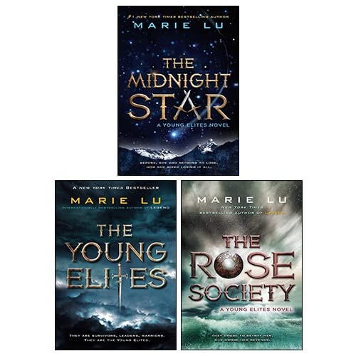 The Young Elites Trilogy Collection 3 Books Set By Marie Lu (The Young Elites, The Rose Society & The Midnight Star)
