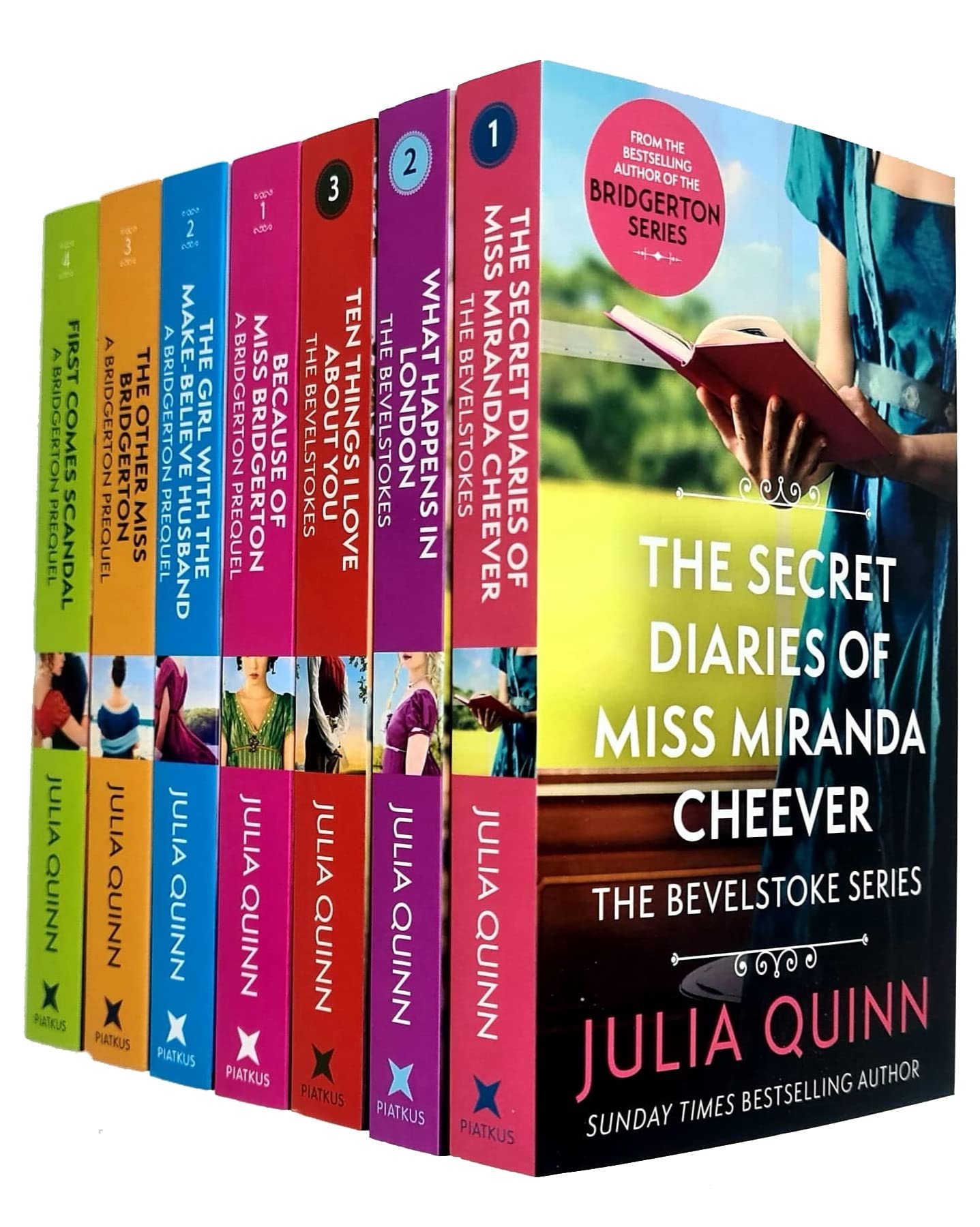 Tom Thorne Novels Bevelstoke & Bridgerton Prequels Rokesbys Series 7 Books Collection Set By Julia Quinn