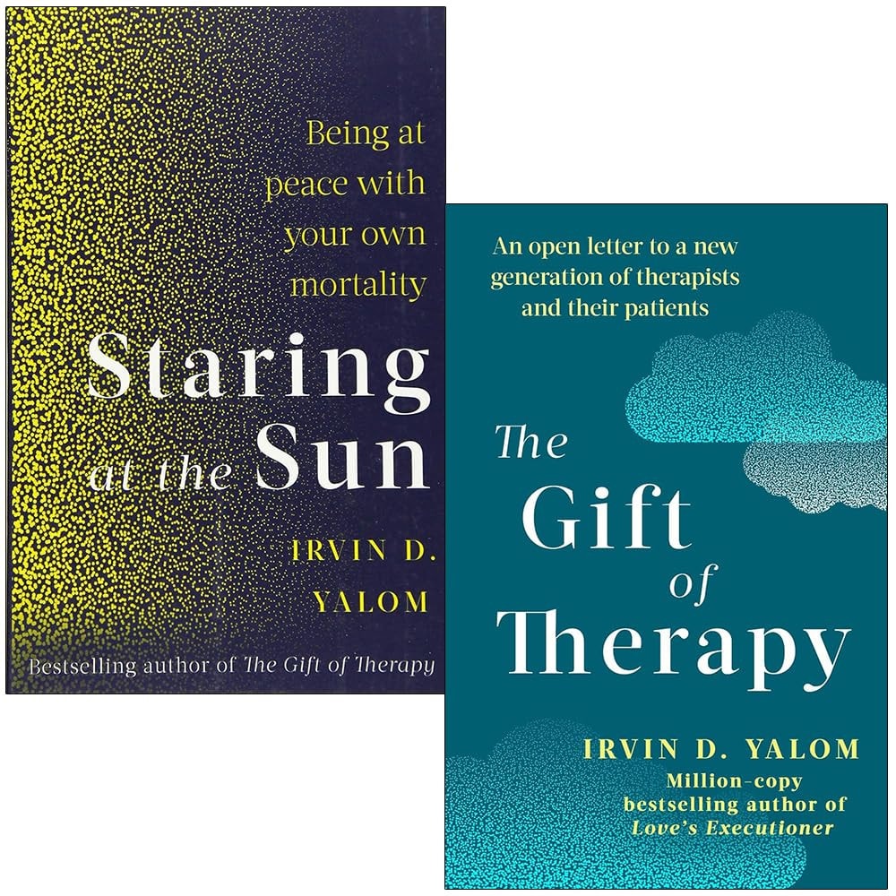 Irvin D. Yalom 2-Book Set: Staring at the Sun / The Gift of Therapy
