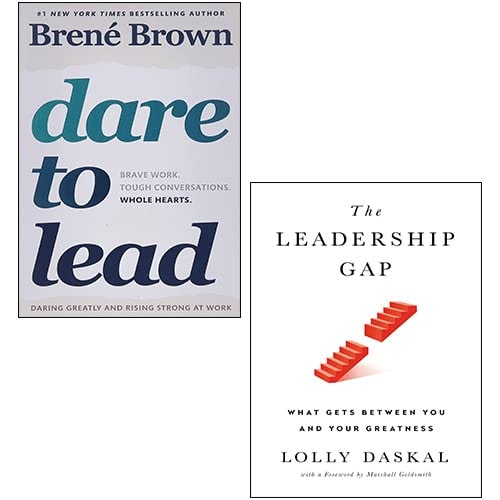 Dare to Lead By Brené Brown, The Leadership Gap [Hardcover] By Lolly Daskal 2 Books Collection Set