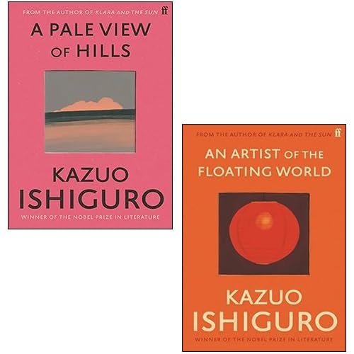 Kazuo Ishiguro 2 Books Collection Set (An Artist of the Floating World & A Pale View of Hills)