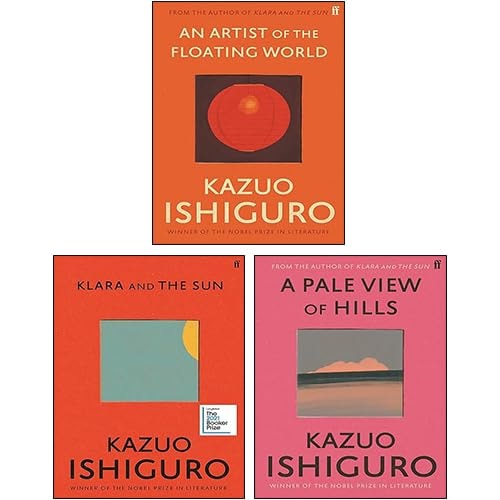Kazuo Ishiguro 3 Books Collection Set (Never Let Me Go, The Remains of the Day, A Pale View of Hills)