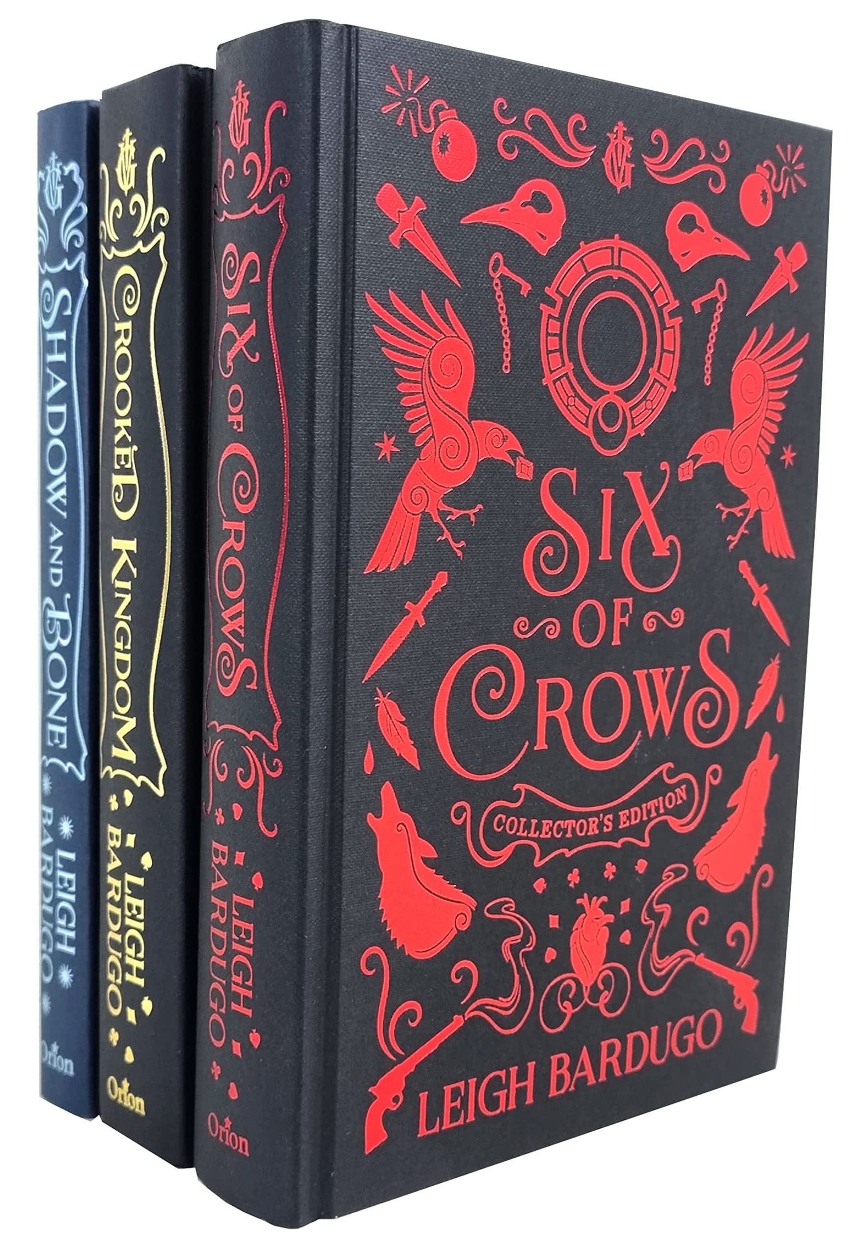 Leigh Bardugo Collectors Edition 3 Books Set