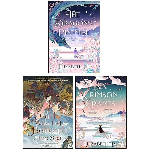 The Dragon's Promise, Six Crimson Cranes, The Girl Who Fell Beneath the Sea 3 Books Collection Set