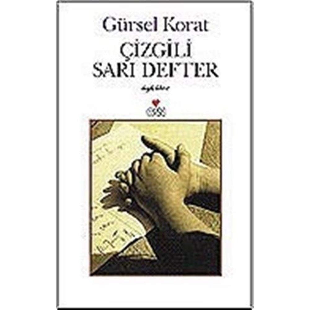 Çizgili sarı defter