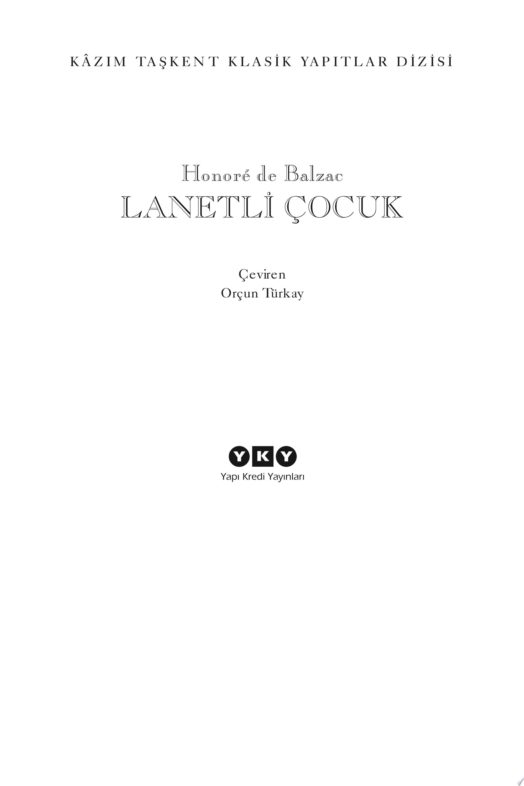 Lanetli Çocuk