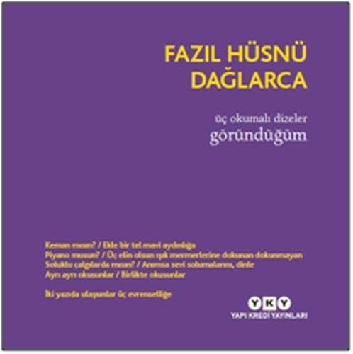 Üç okumalı dizeler göründüğüm