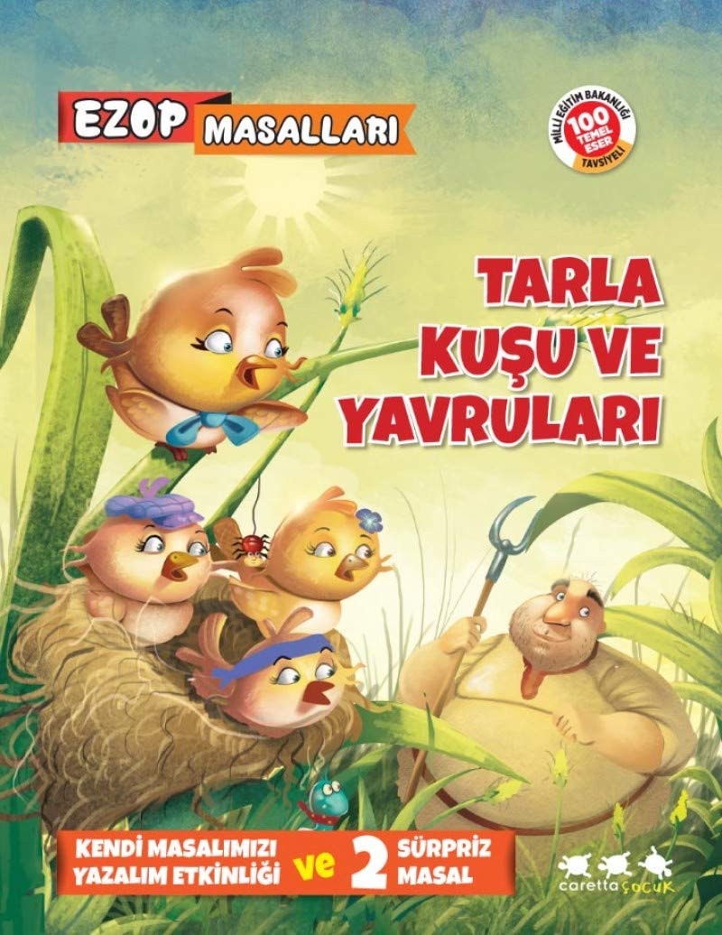 Tarla Kusu ve Yavrulari Ezop Masallari