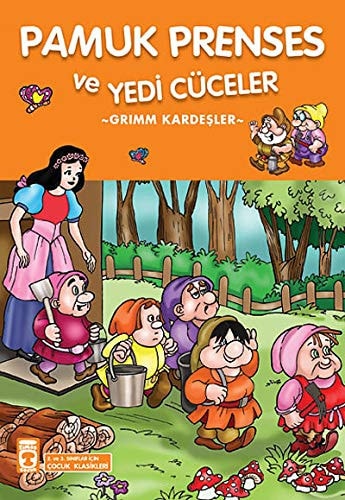 Pamuk Prenses ve Yedi Cuceler-Turuncu Masallar Dizisi