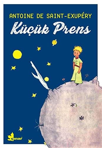 Kücük Prens Özel Baski Mavi Kapak Ciltli