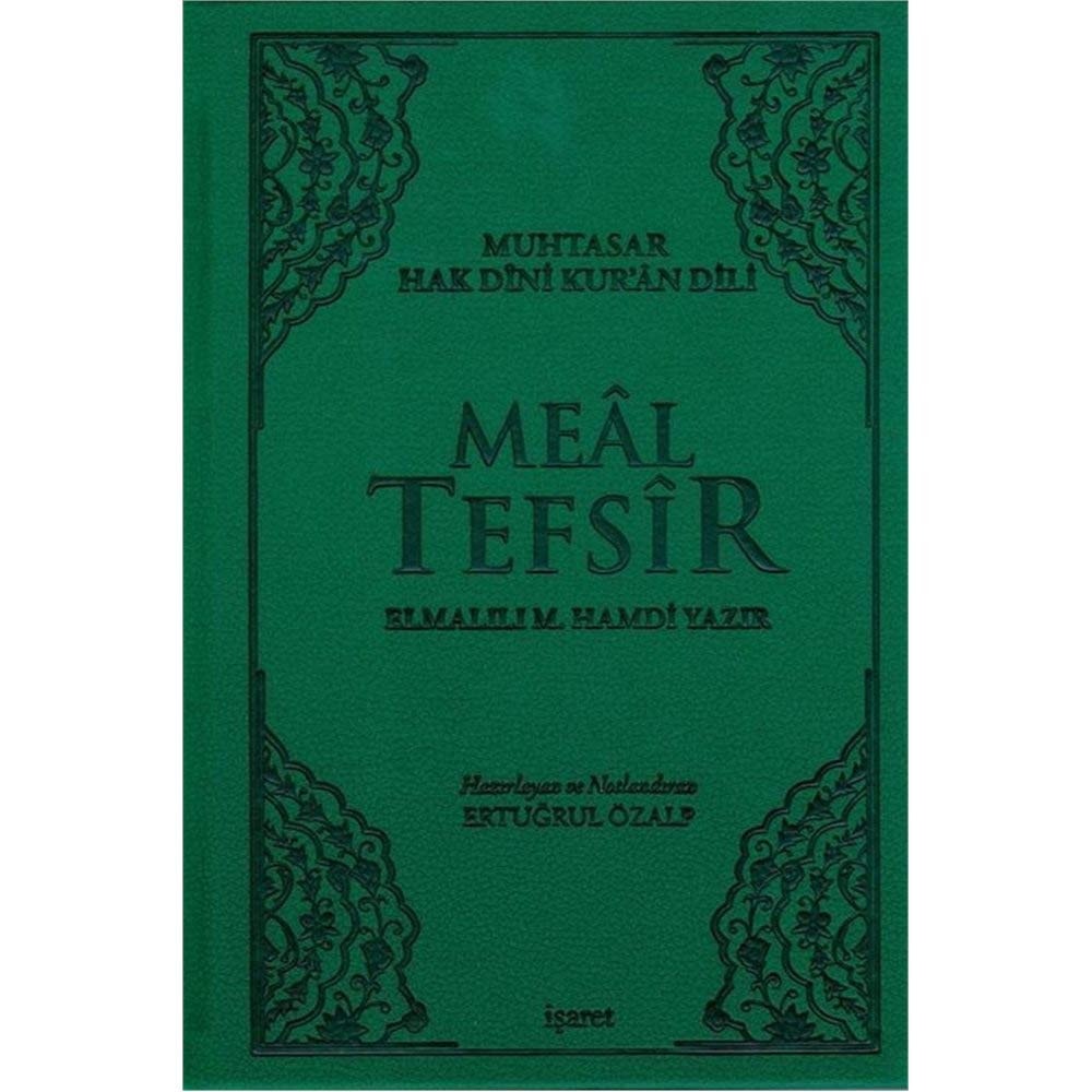 Meal Tefsir - Muhtasar Hak Dini Kuran Dili Yesil Renk