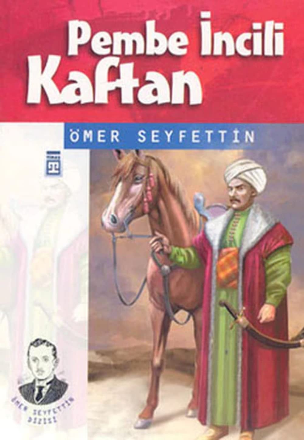 Pembe incili kaftan