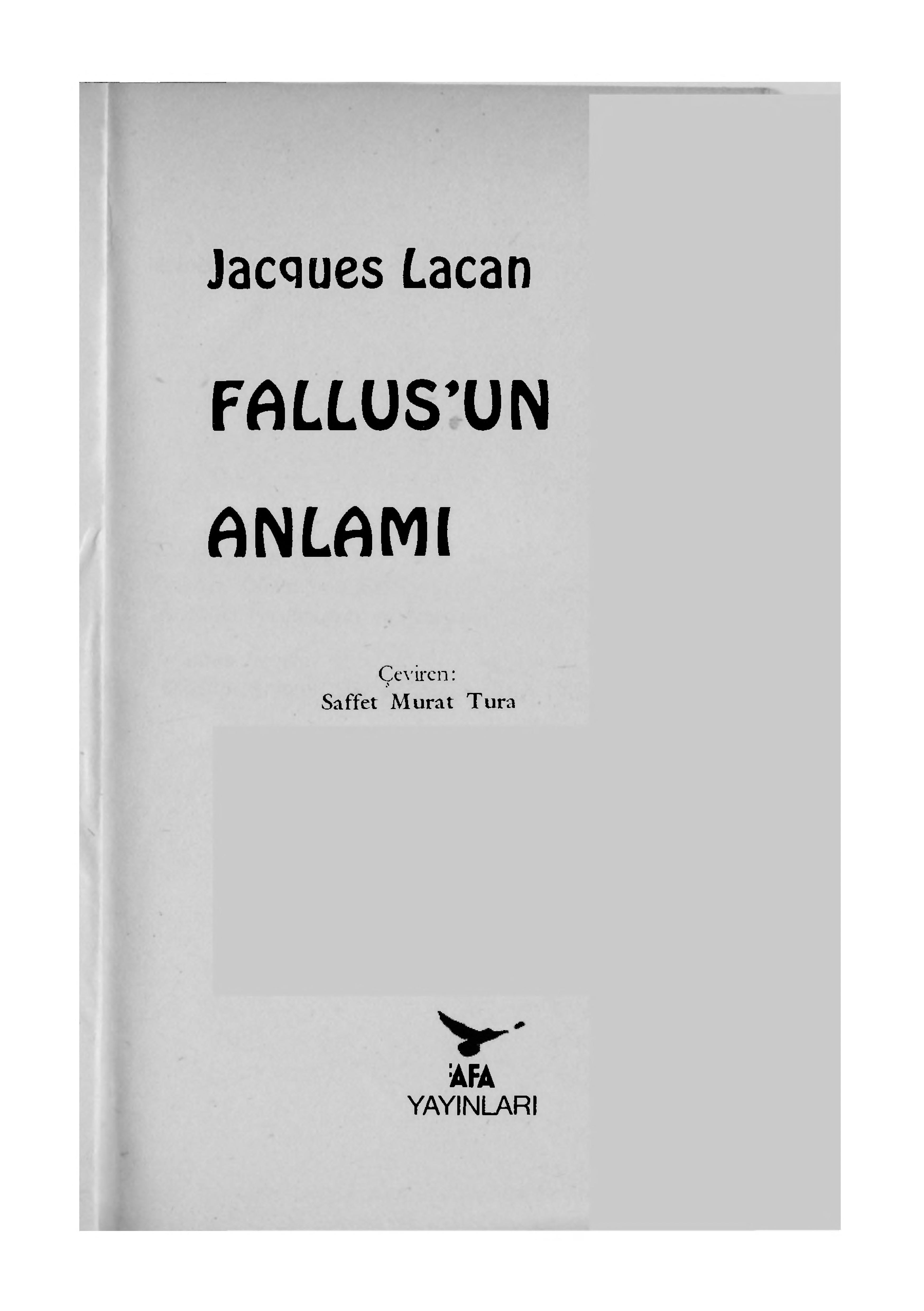 Fallus'un Anlamı