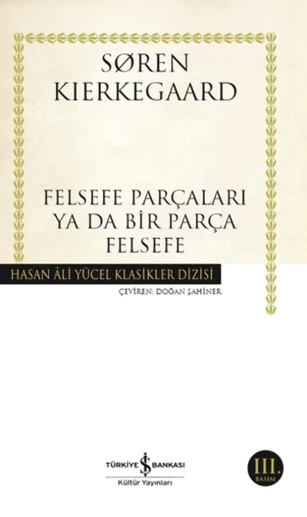 Felsefe Parcalari ya da Bir Parca Felsefe
