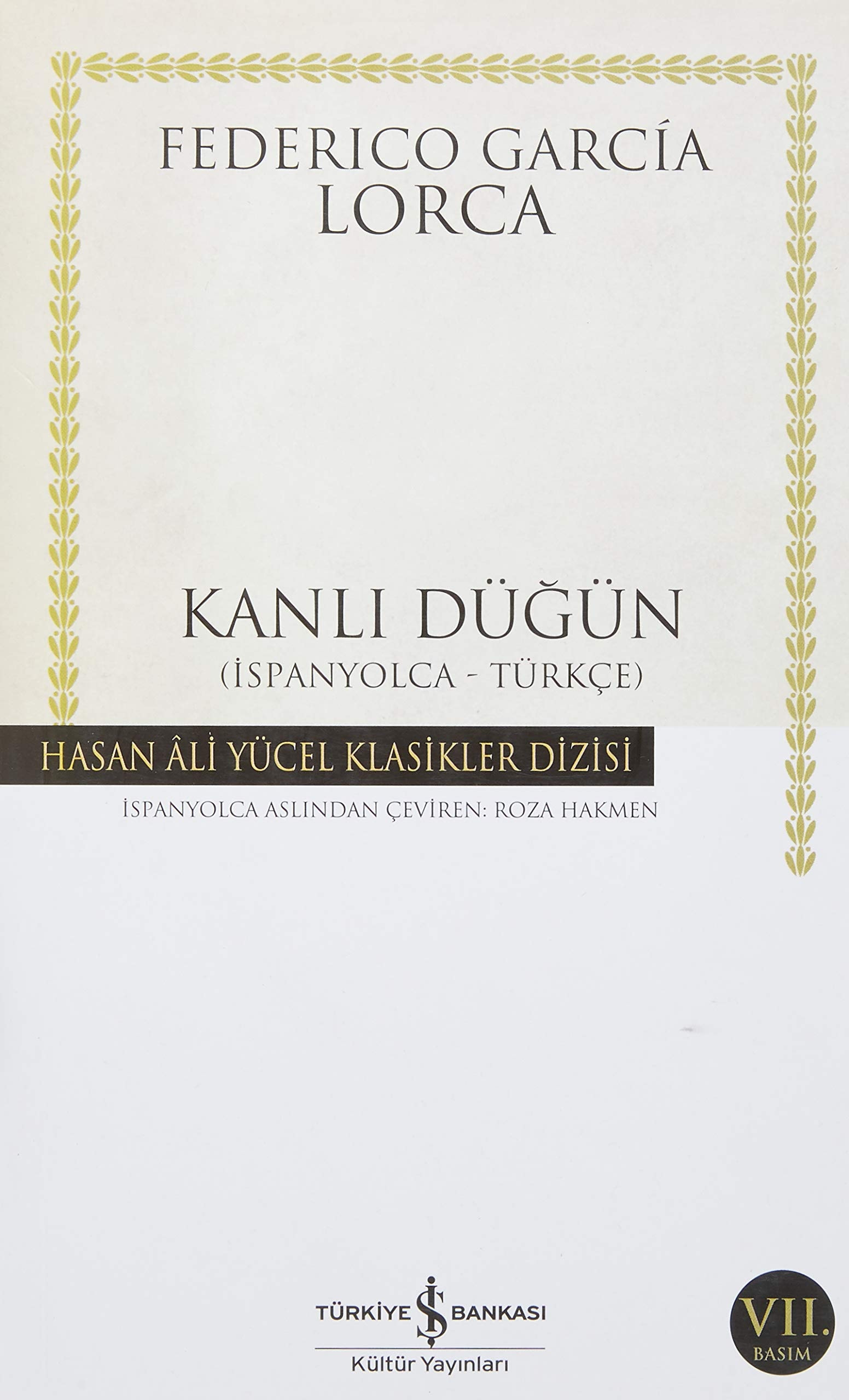 Kanli Dügün Ispanyolca-Türkce