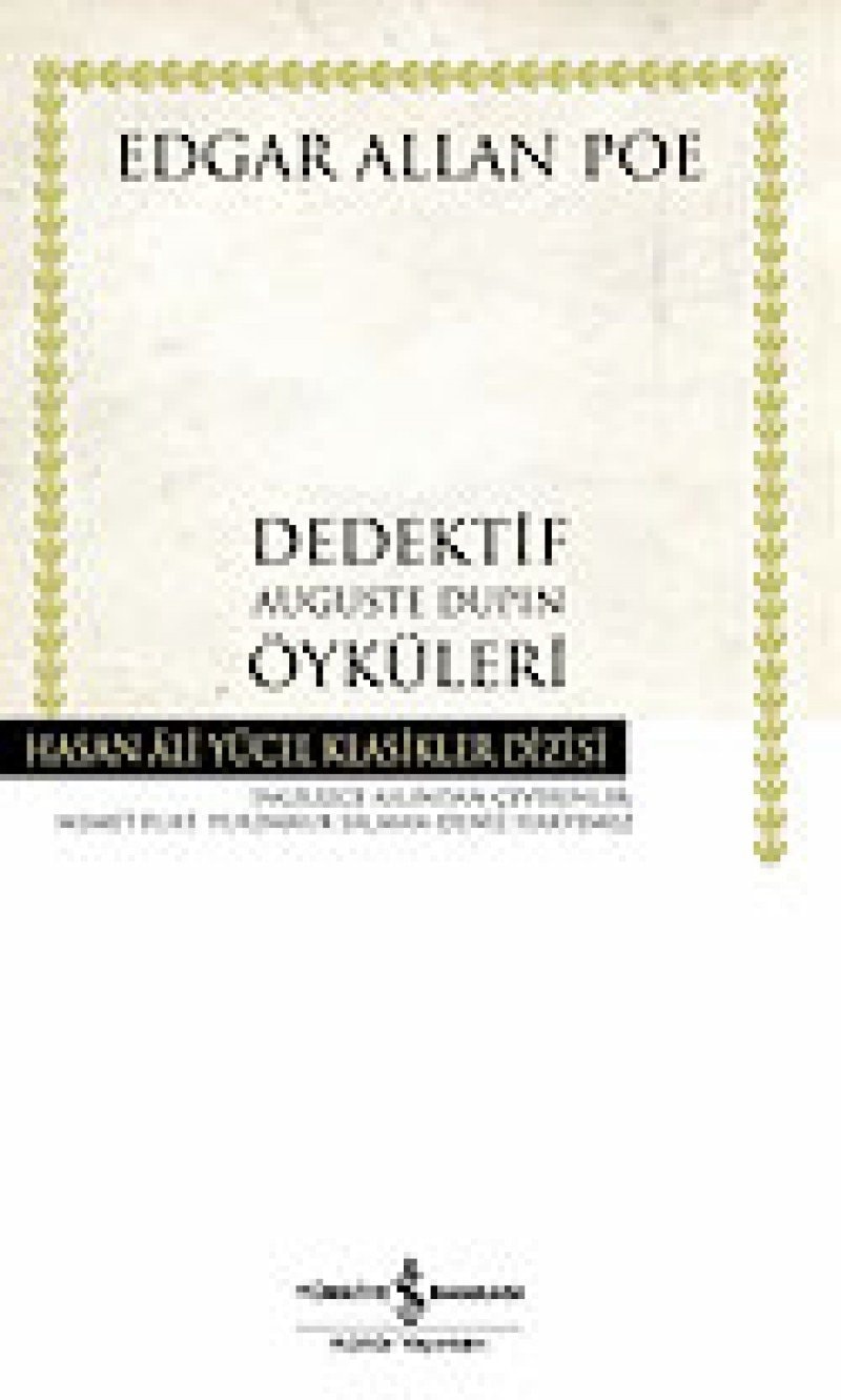 Dedektif Auguste Dupin öyküleri
