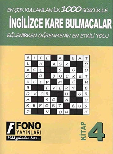 Ingilizce Kare Bulmacalar - 2. Kitap