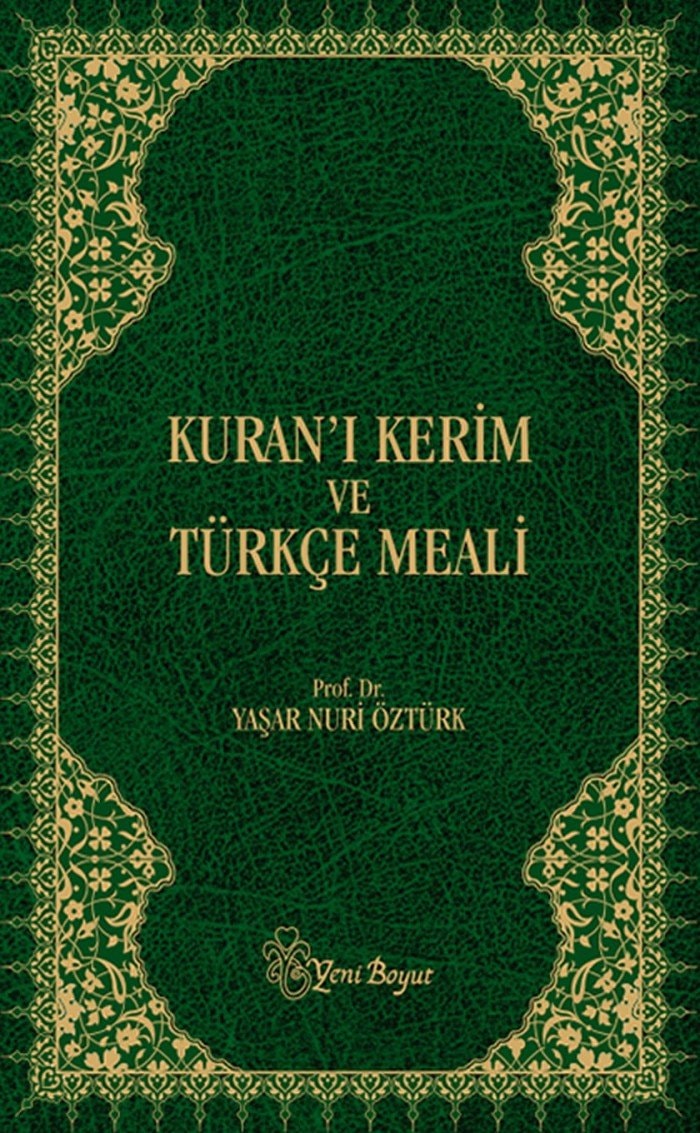 Kurani Kerim ve Türkce Meali Metinli - Büyük Boy (Ciltli)