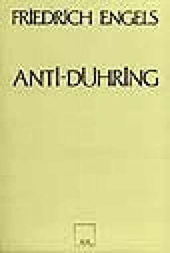 Anti-Dühring Bay Eugen Dühring Bilimi Altüst Ediyor