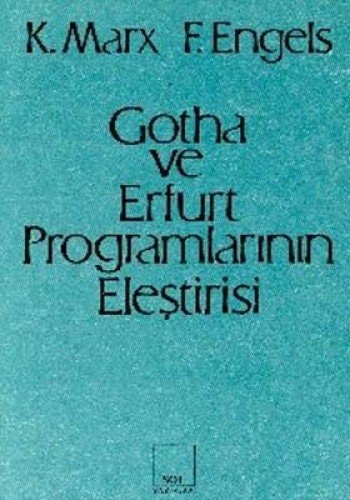 Gotha ve Erfurt Programlarinin Elestirisi